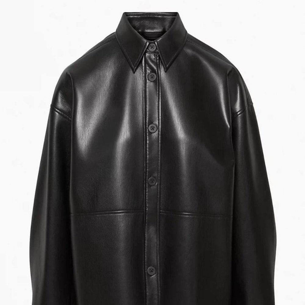 Aritzia + Babaton faux leather jacket